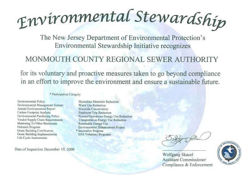 2009 Environmental Stewardship Award